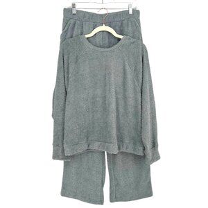 Honeydew Intimates Pajama Loungewear Set Ash Gray Size Large NWT